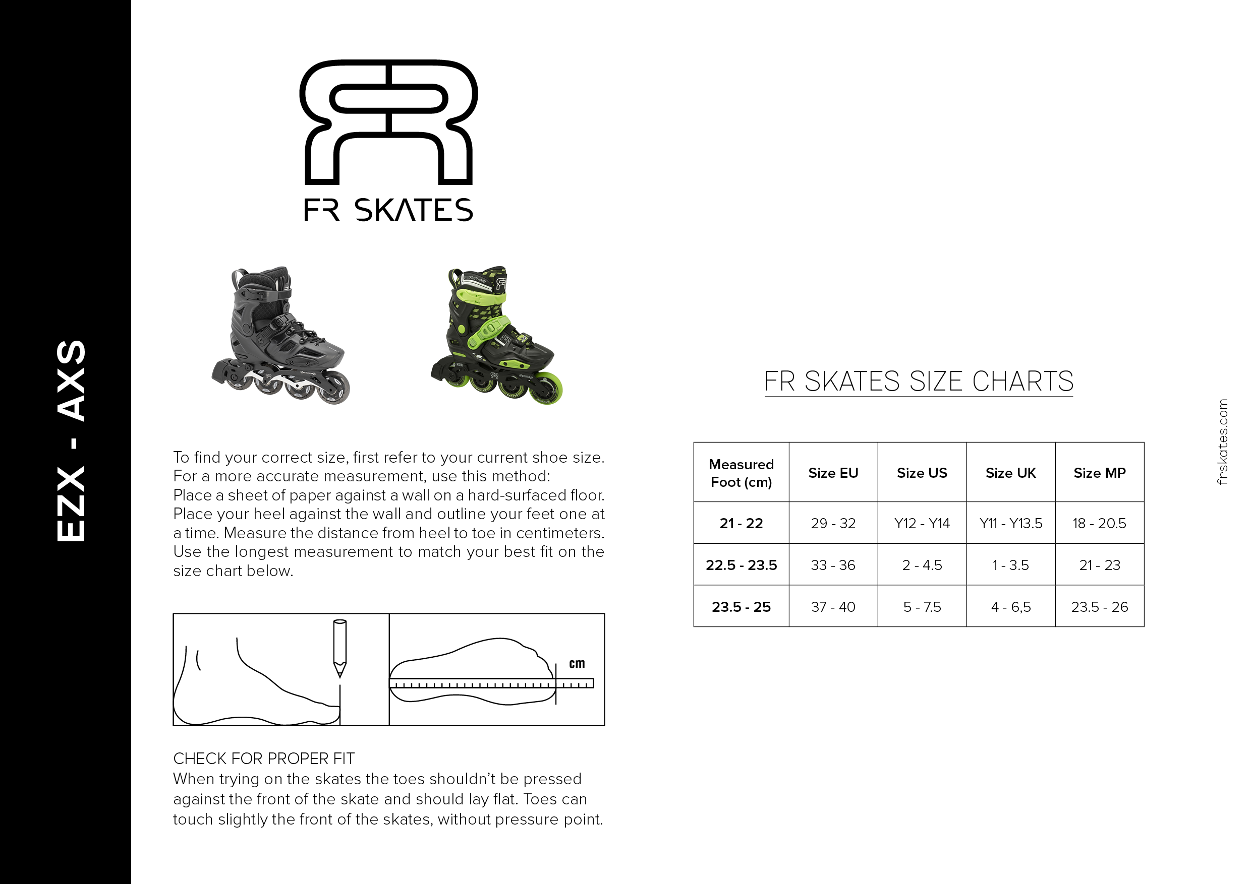 FR SIZE CHART - EZX & AXS (1)
